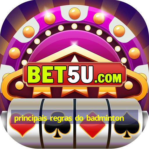 Principais Regras Do Badminton Android